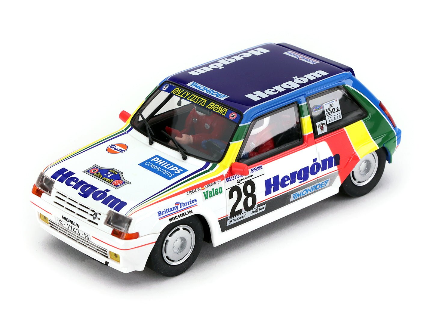 Fly | Renault 5 GT Turbo | #28 Hergóm - Rally Costa Brava 1987 | E2073