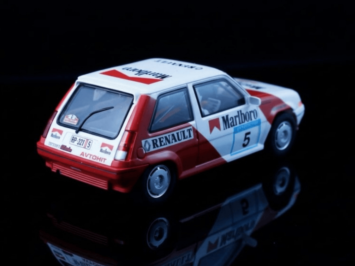 Fly | Renault 5 GT Turbo | 5 Marlboro ARD Kompas | E2116 | 1/32 Slot Car