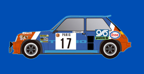Fly | Renault 5 Turbo | #17 Esso - WRC 1981 | PRE - ORDER - E2094