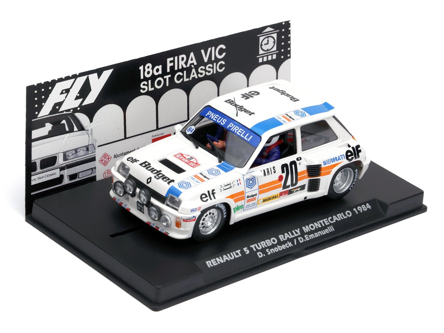 Fly | Renault 5 Turbo Tour de Corse | #20 Elf - WRC 1984 | PRE - ORDER - A2090