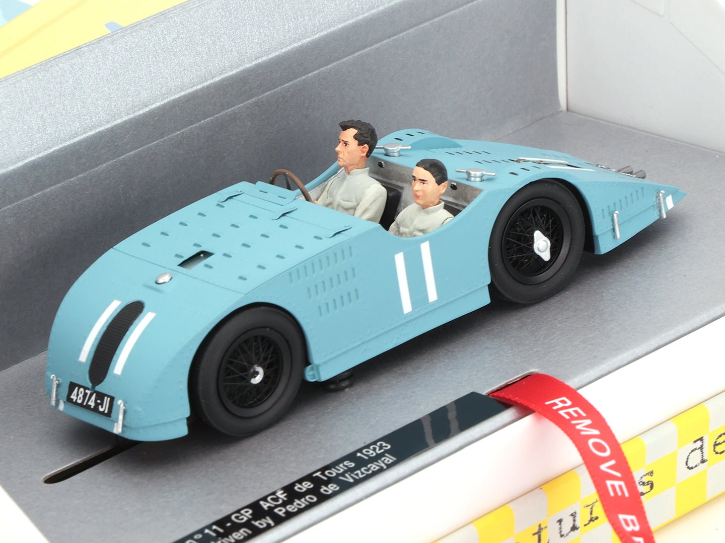 Le Mans Miniatures | Bugatti Type 32 | #11 Pierre de Vizcaya - French Grand Prix 1923 | 132109/11M