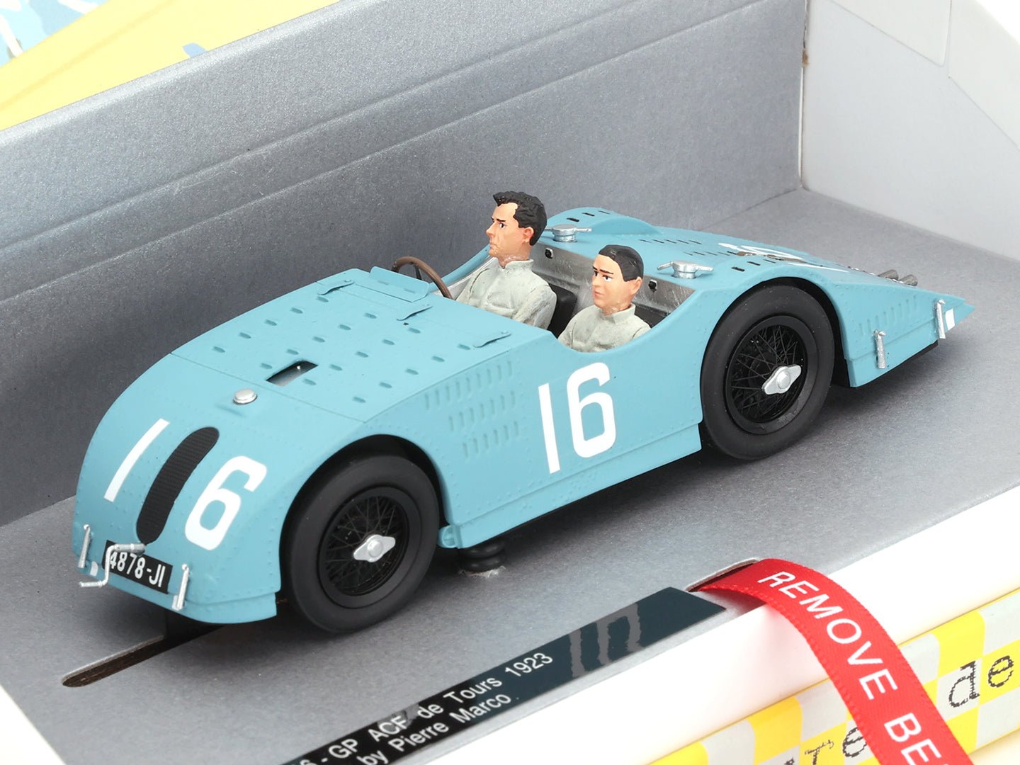 Le Mans Miniatures | Bugatti Type 32 | #16 Pierre Marco - French Grand Prix 1923 | 132109/16M