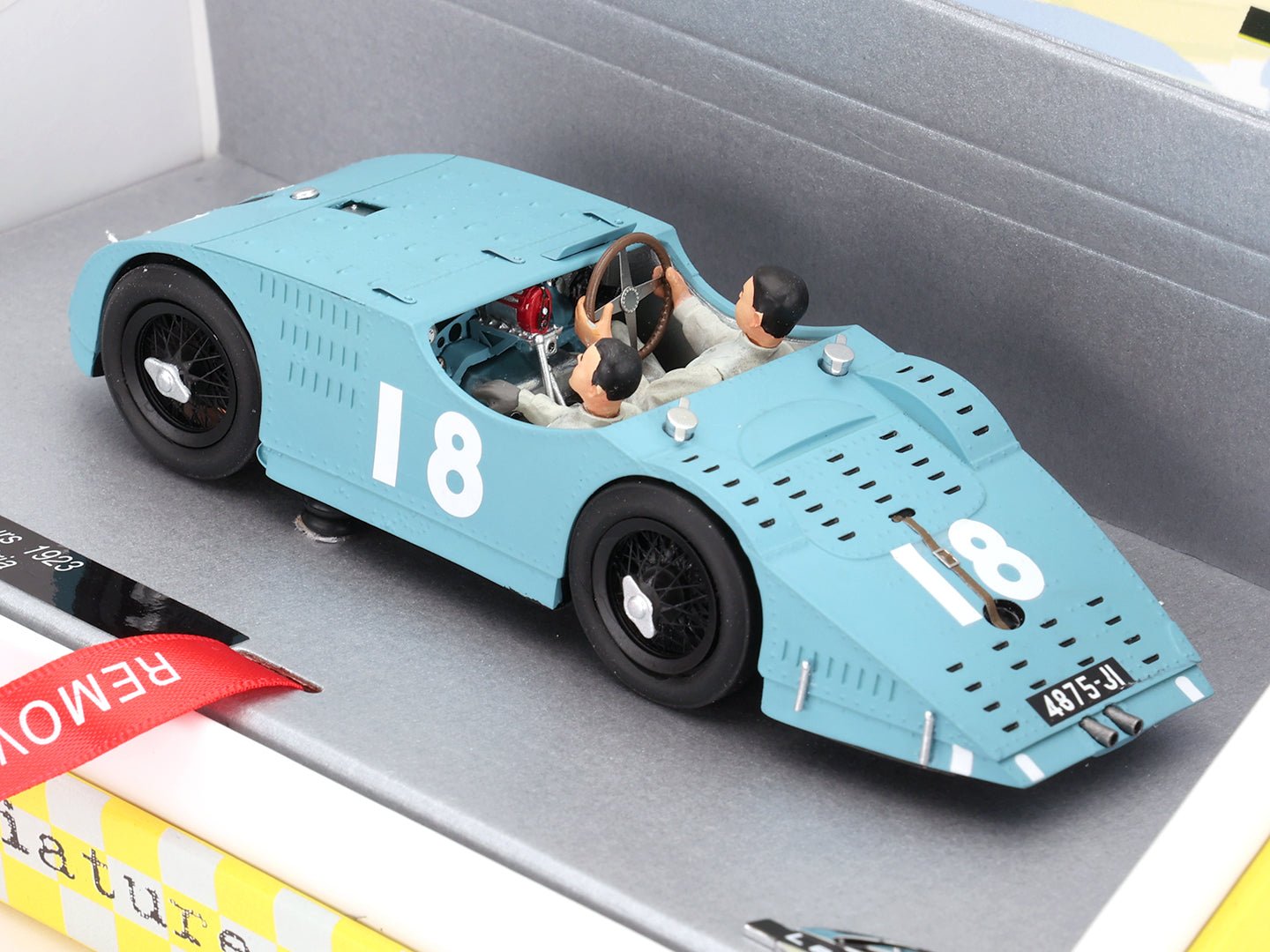 Le Mans Miniatures | Bugatti Type 32 | #18 Prince de Cystria - French Grand Prix 1923 | 132109/18M