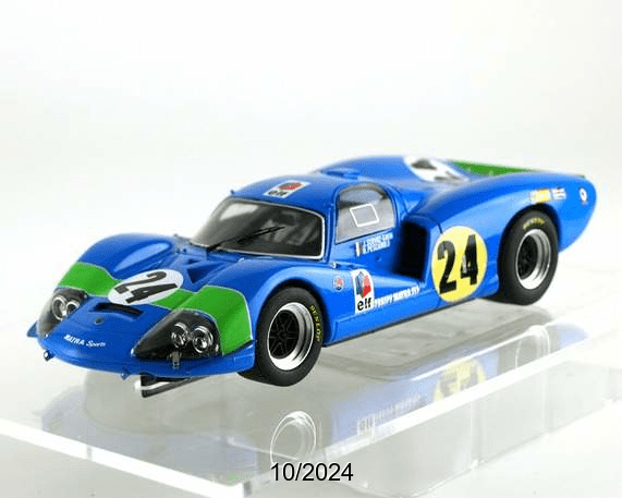 Le Mans Miniatures | Matra MS630 | #24 Equipe Matra Sports - Le Mans 1968 | 132003EVO/24M