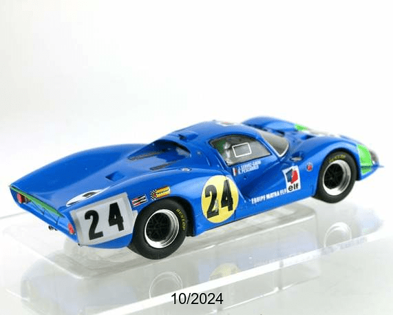 Le Mans Miniatures | Matra MS630 | #24 Equipe Matra Sports - Le Mans 1968 | 132003EVO/24M