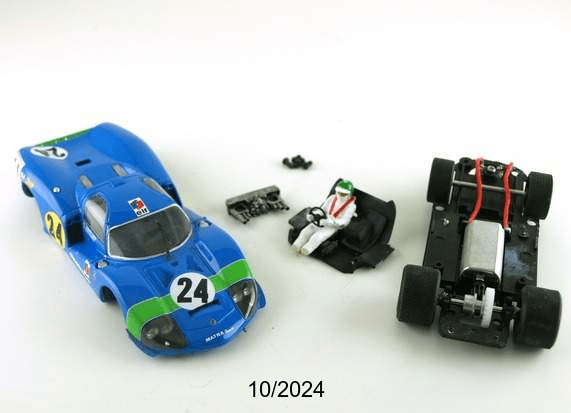 Le Mans Miniatures | Matra MS630 | #24 Equipe Matra Sports - Le Mans 1968 | 132003EVO/24M