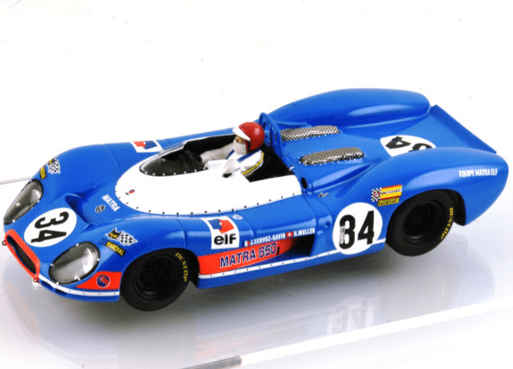 Le Mans Miniatures | Matra - Simca MS630/650 | #34 Equipe Matra Elf - Le Mans 1969 | 132082/34M