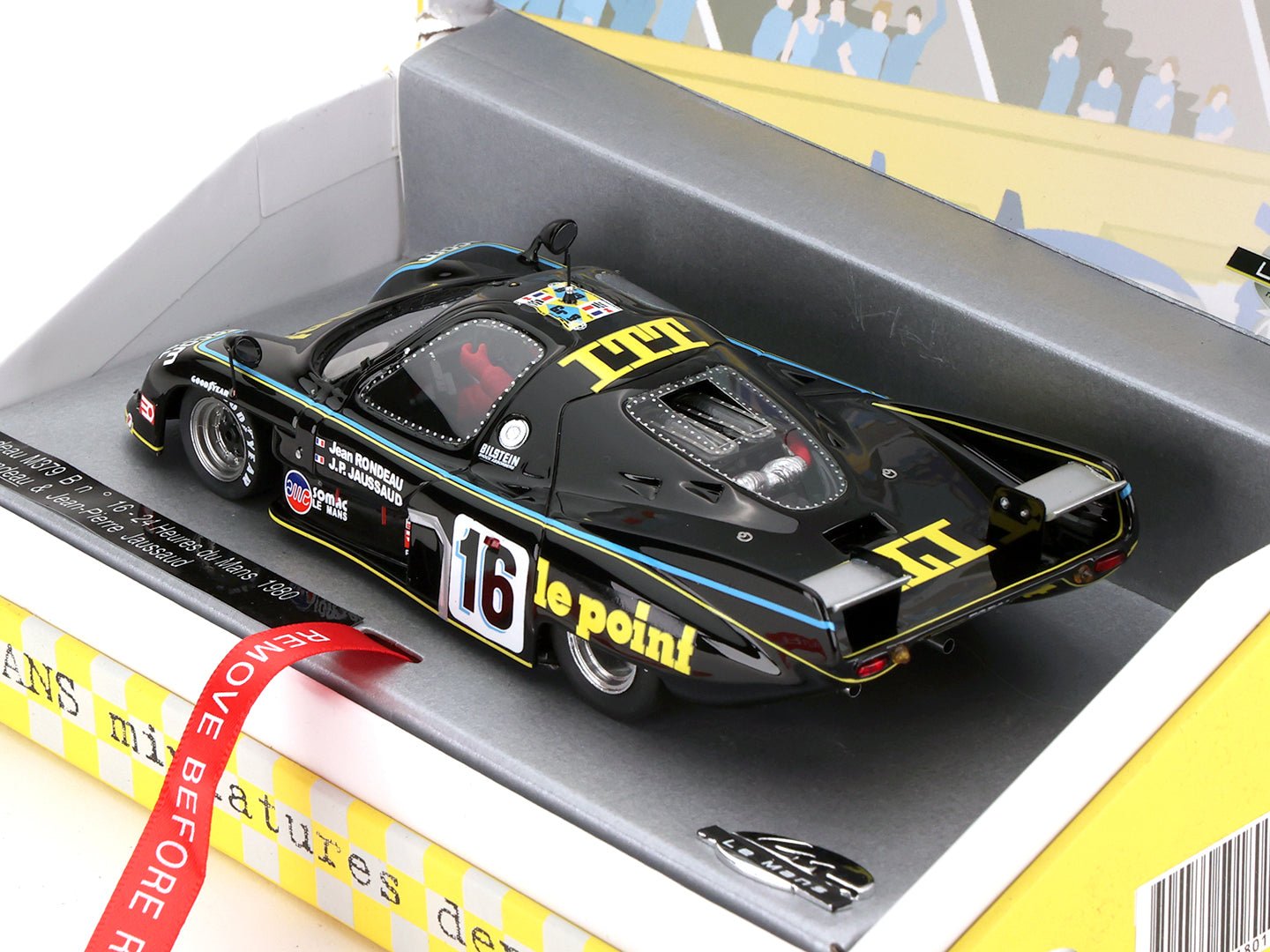 Le Mans Miniatures | Rondeau M379B | #16 Le Point - Le Mans 1980 | 132028EVO/16M