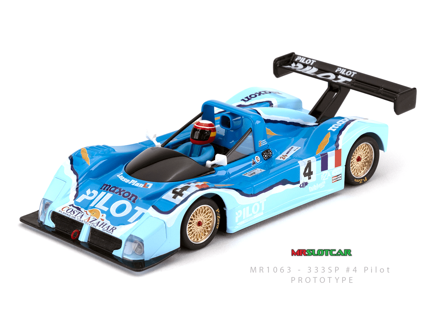 MR Slotcar | Ferrari 333 SP | #4 Pilot Racing - Le Mans 1997 | PRE - ORDER - MR1063