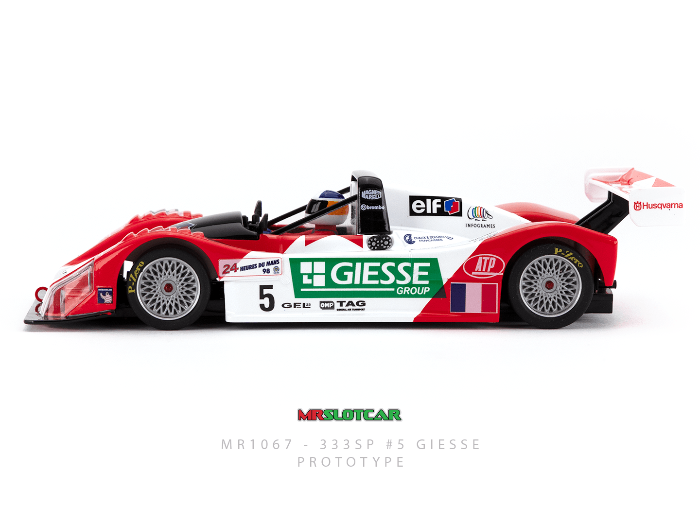 MR Slotcar | Ferrari 333 SP | #5 Giesse Group - Le Mans 1998 | PRE - ORDER - MR1067