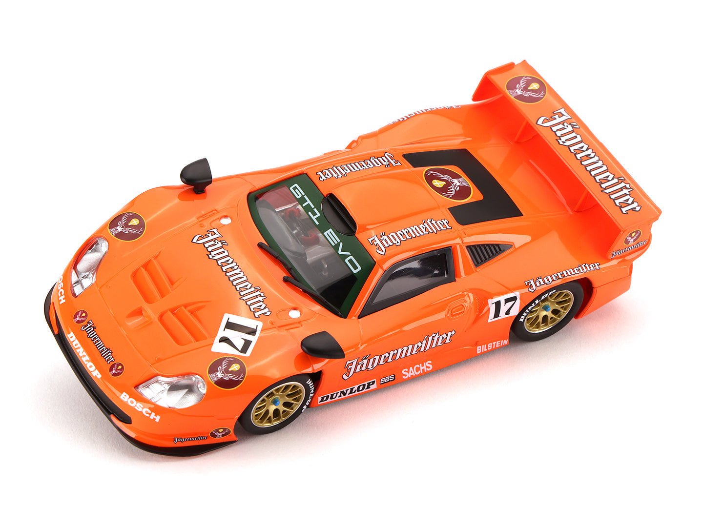 MR Slotcar | Porsche 911 GT1 Evo | #17 Jägermeister - Tribute Livery | MR1024