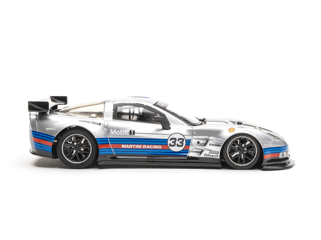 NSR | Chevrolet Corvette C6.R | #33 Martini - Grey | PRE - ORDER - 0533AW Anglewinder