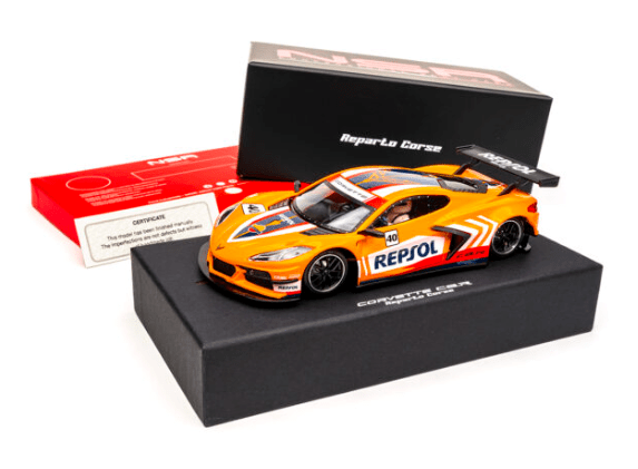NSR | Chevrolet Corvette C8.R | 40 Repsol - Tribute Livery | Reparto Corse - Plastic Tracks | 0440RCP