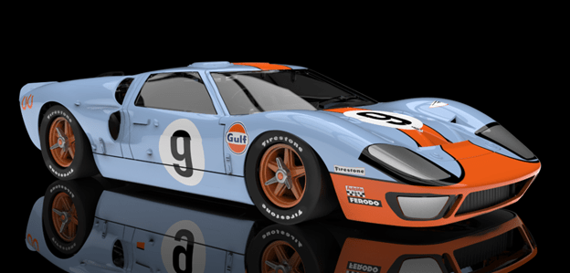 NSR | Ford GT Mk I | 9 Gulf JWA - Le Mans 1968 | Historic Line | HL08