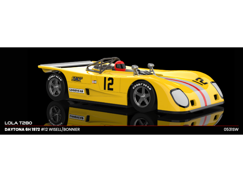 NSR | Lola T280 | #12 BIP Bonnier - Daytona 1972 | PRE - ORDER - 0531SW