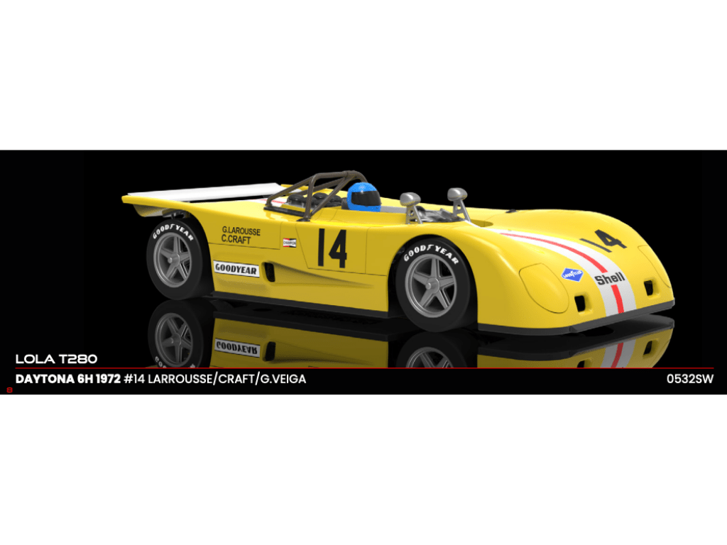 NSR | Lola T280 | #14 BIP Bonnier - Daytona 1972 | PRE - ORDER - 0532SW
