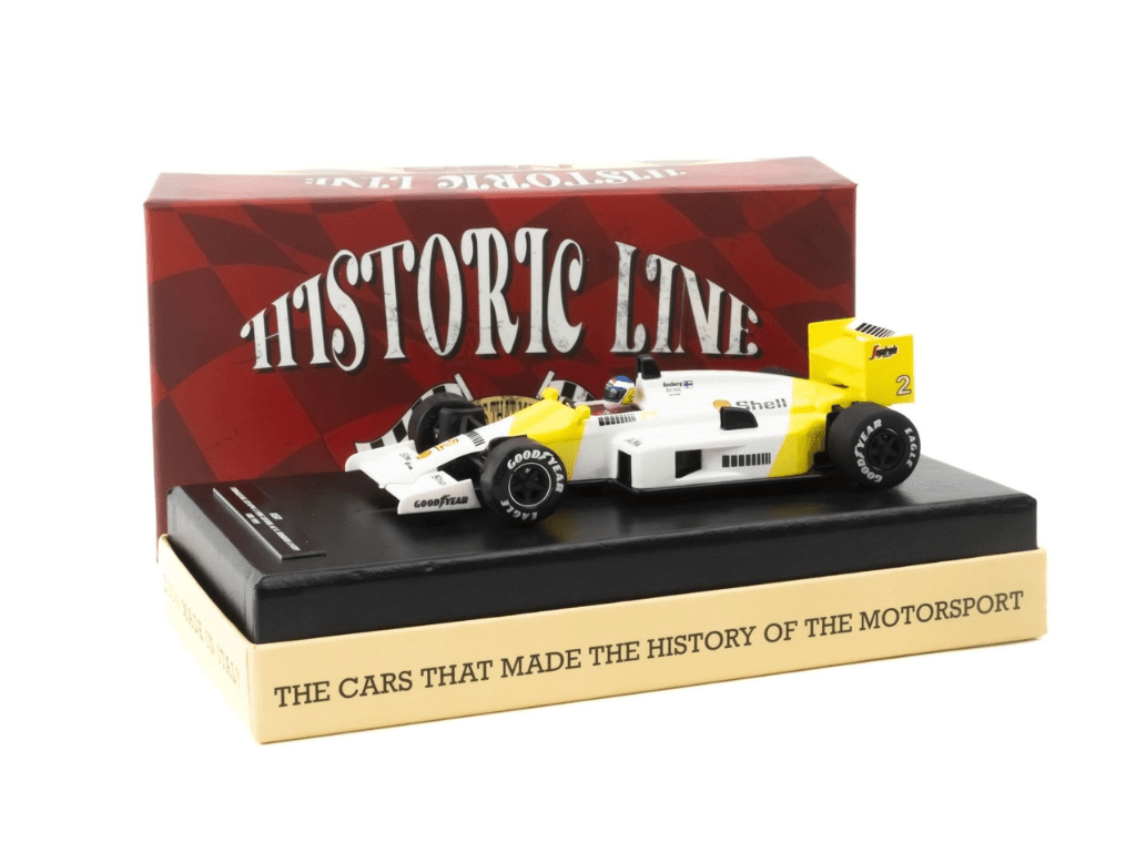 NSR | McLaren MP4/2C | 2 Keke Rosberg | Formula 86/89 | Historic Line | HL10 | 1/32 Slot Car