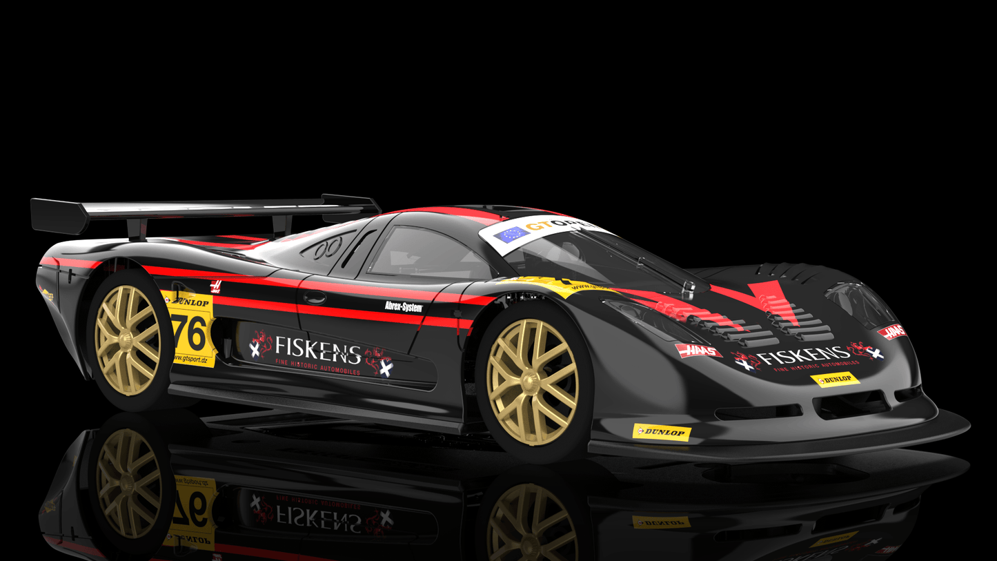 NSR | Mosler MT900R | 76 Fiskens Rollcentre Racing | 0635AW5 | 1/32 Slot Car