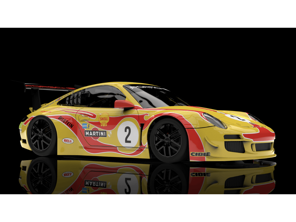 NSR | Porsche 911 GT3 R (997) | 2 Yellow Hippie | 0637AW | 1/32 Slot Car