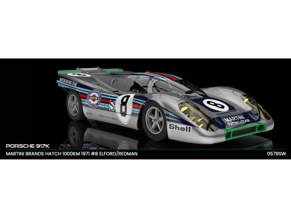 NSR | Porsche 917K | #8 Martini Racing - Brands Hatch 1971 | PRE - ORDER - 0579SW