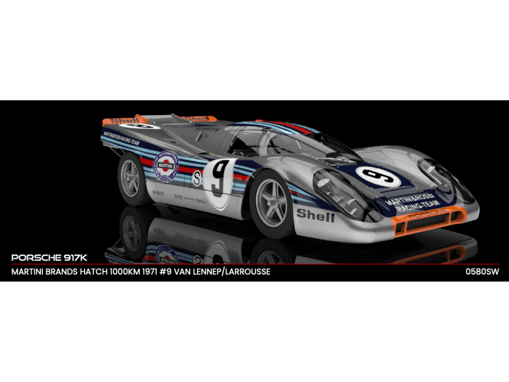NSR | Porsche 917K | #9 Martini Racing - Brands Hatch 1971 | PRE - ORDER - 0580SW