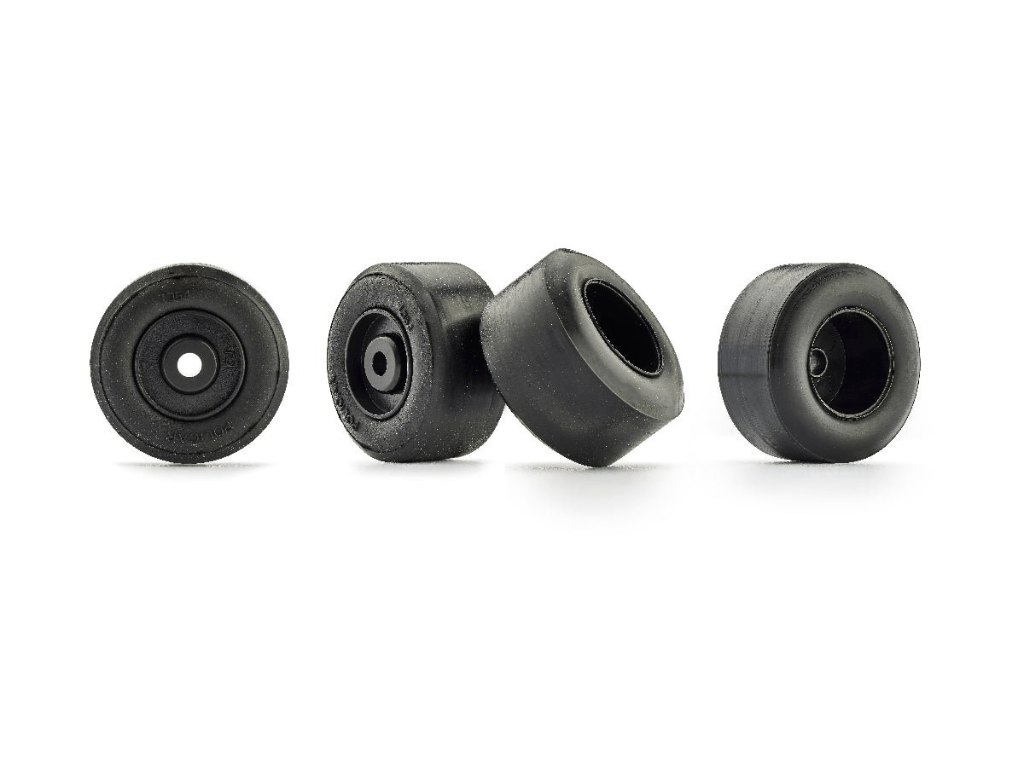 Policar | C1 Rubber Tires | 19x11mm - Slick | x4 Pack | PPT1354C1