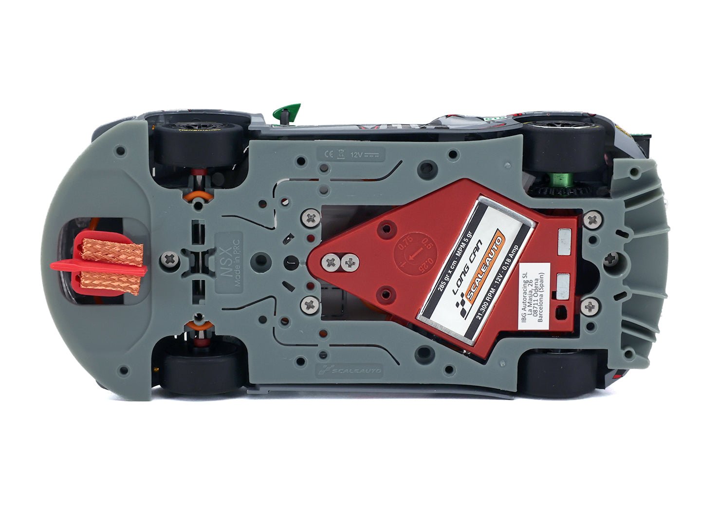 Scaleauto | Acura NSX GT3 | 86 Meyer Shank | R Series | SC - 6347R | 1/32 Slot Car