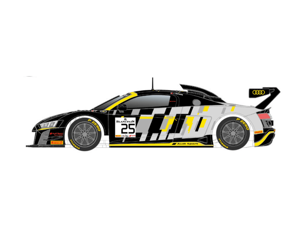 Scaleauto | Audi R8 LMS GT2 | #25 Team WRT - GT Sports Club 2019 | Home Series | PRE - ORDER - SC - 6419