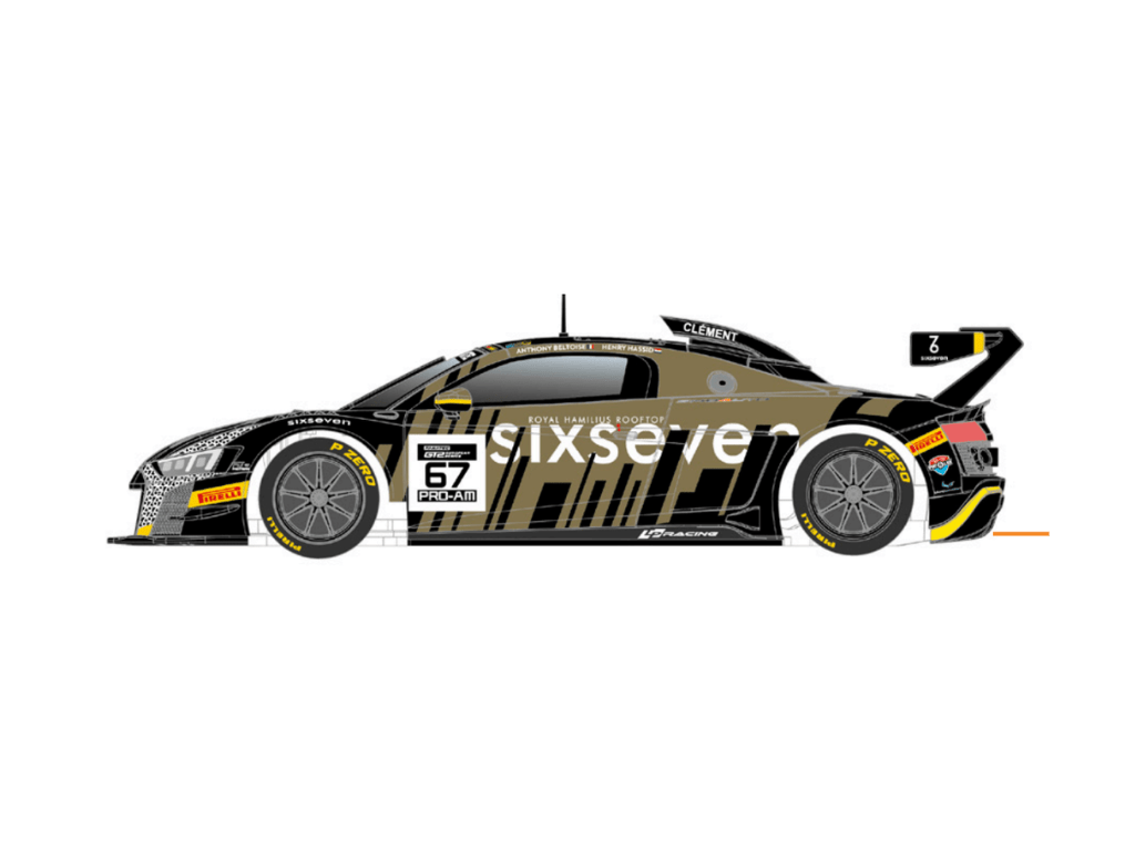 Scaleauto | Audi R8 LMS GT2 | #67 LP Racing - GT2 European 2023 | Home Series | PRE - ORDER - SC - 6420