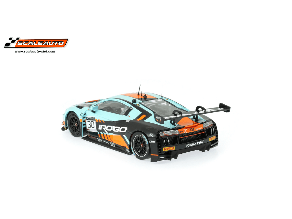 Scaleauto | Audi R8 LMS GT3 Evo | #30 Gulf ROFGO - GT Challenge Europe 2021 | Home Series | PRE - ORDER - SC - 6352