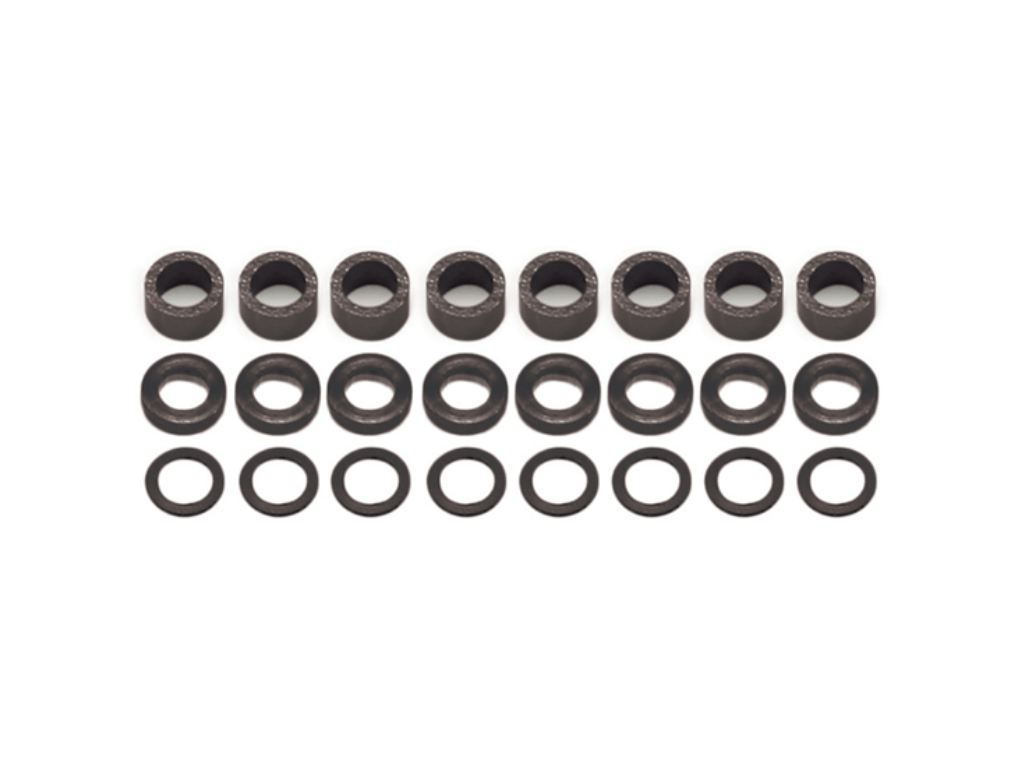 Scaleauto | Axle Spacers - Plastic | 1 - 3mm Assorted - 3/32” Axle | x16 Pack | SC - 1121