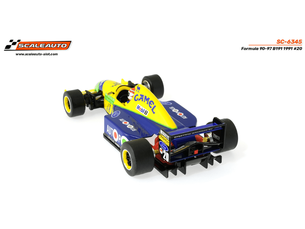 Scaleauto | Benetton B191 | #20 Nelson Piquet - Formula 1 1991 | Formula 90/97 Series | SC - 6345