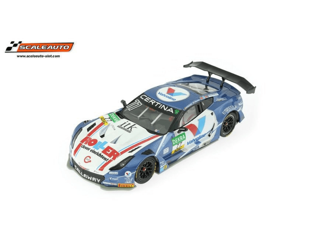 Scaleauto | Callaway Corvette C7 GT3 - R | #77 Valvoline - GT Masters 2016 | Home Series | PRE - ORDER - SC - 6351