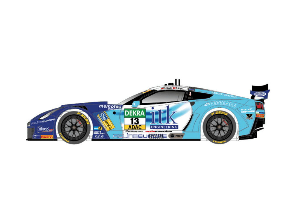 Scaleauto | Callaway Corvette Z06 - R GT3 | #13 ITK Engineering - GT Masters 2016 | Home Series | PRE - ORDER - SC - 6437