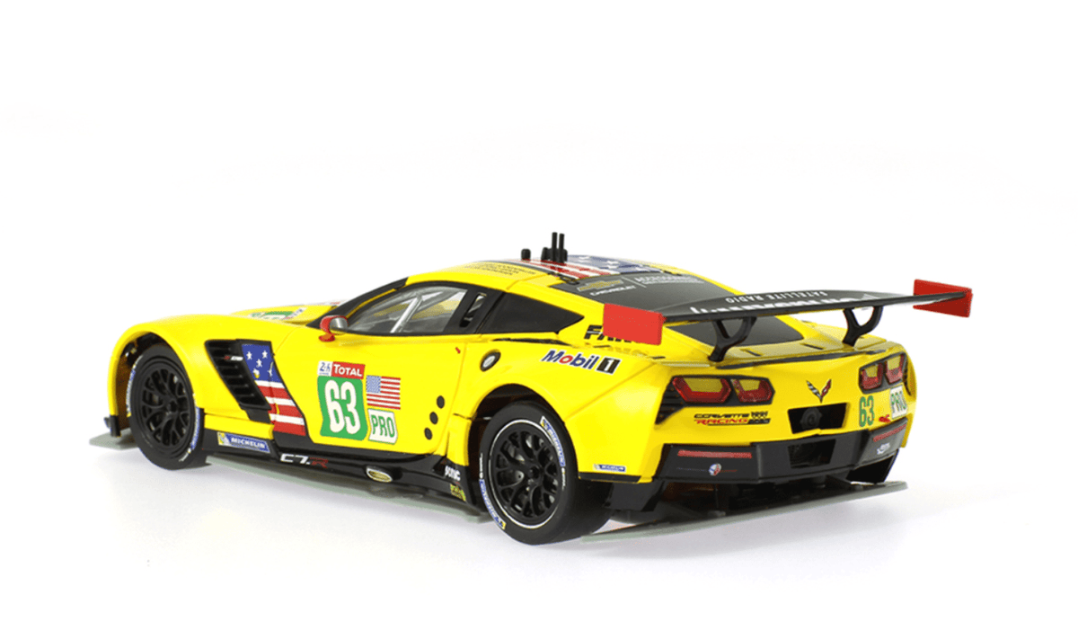 Scaleauto | Chevrolet Corvette C7.R | 63 Corvette Racing | Home Series | SC-6238 | 1/32 Scale Slot Car
