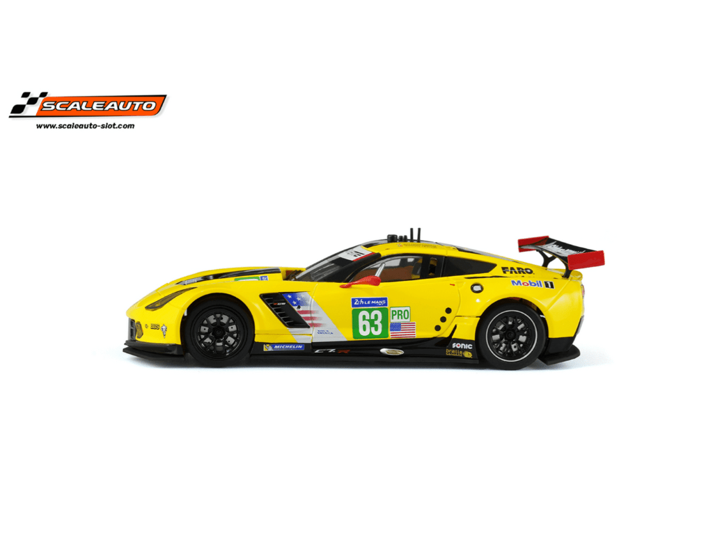 Scaleauto | Chevrolet Corvette C7.R | #63 Corvette Racing - Le Mans 2017 | Home Series | PRE - ORDER - SC - 6225