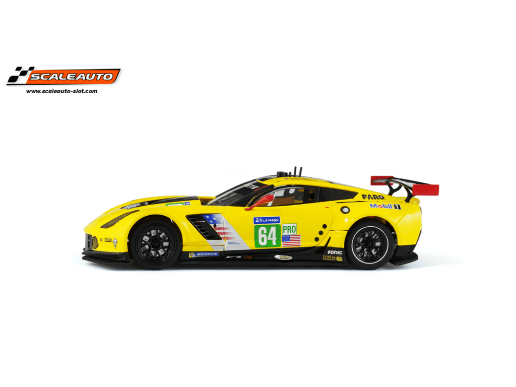 Scaleauto | Chevrolet Corvette C7.R | #64 Corvette Racing - Le Mans 2017 | Home Series | PRE - ORDER - SC - 6226