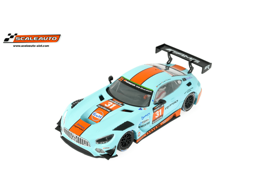 Scaleauto | Mercedes - AMG GT3 | #31 Gulf ROFGO - 24H GT Series 2018 | Home Series | PRE - ORDER - SC - 6355