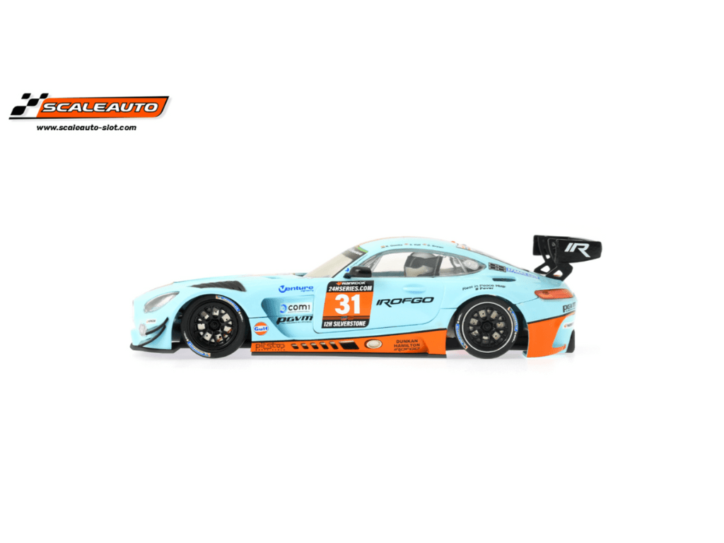 Scaleauto | Mercedes - AMG GT3 | #31 Gulf ROFGO - 24H GT Series 2018 | Home Series | PRE - ORDER - SC - 6355