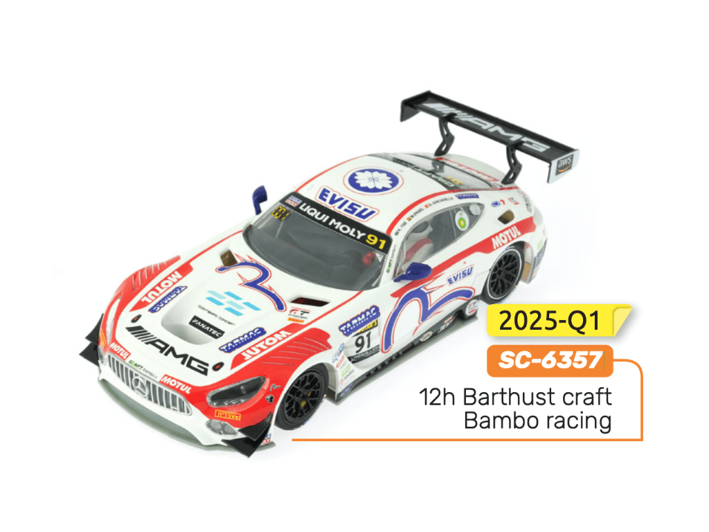 Scaleauto | Mercedes - AMG GT3 Evo | #91 Craft - Bamboo Racing - GT Challenge 2022 | R Series | PRE - ORDER - SC - 6357R