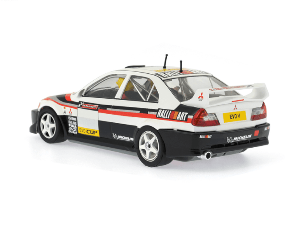 Scaleauto | Mitsubishi Lancer Evo V | Evo Cup - White | R 4WD Series | SC - 6318A
