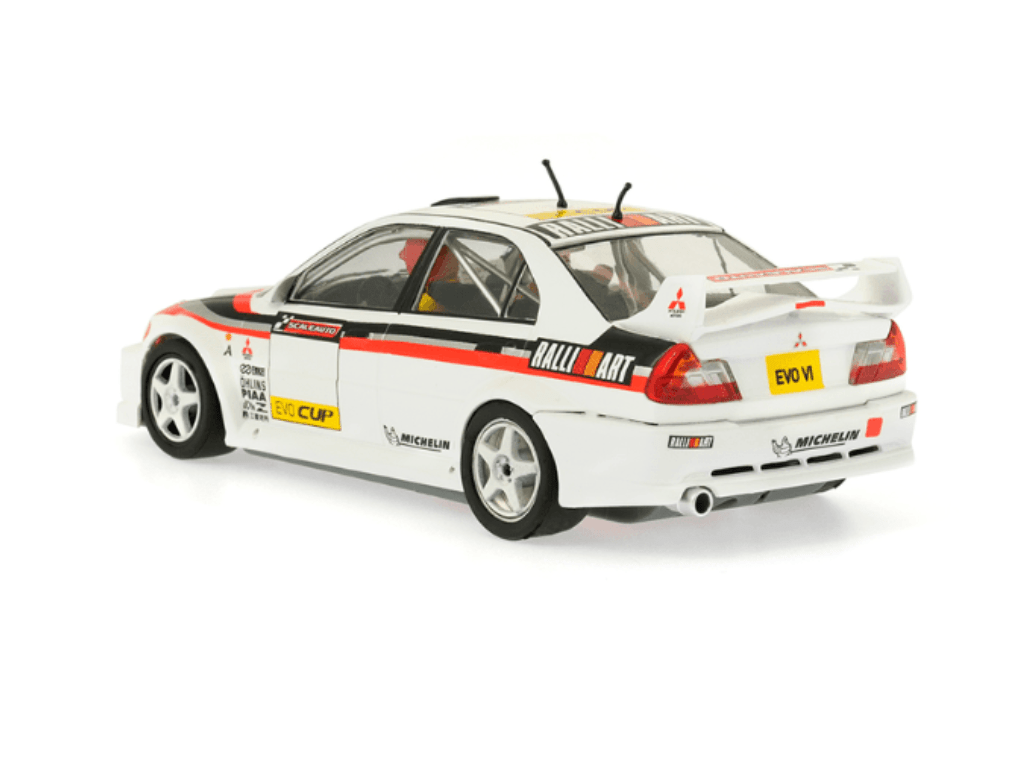 Scaleauto | Mitsubishi Lancer Evo VI | Evo Cup - White | R 4WD Series | SC - 6319B