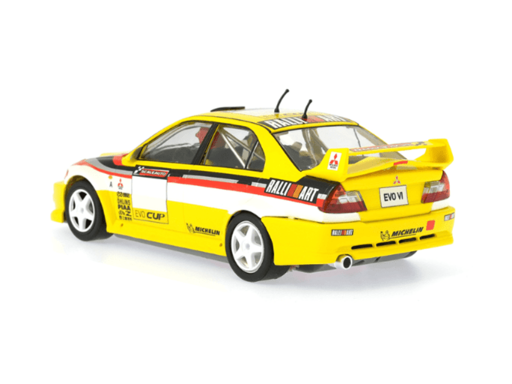 Scaleauto | Mitsubishi Lancer Evo VI | Evo Cup - Yellow | R 4WD Series | SC - 6319A