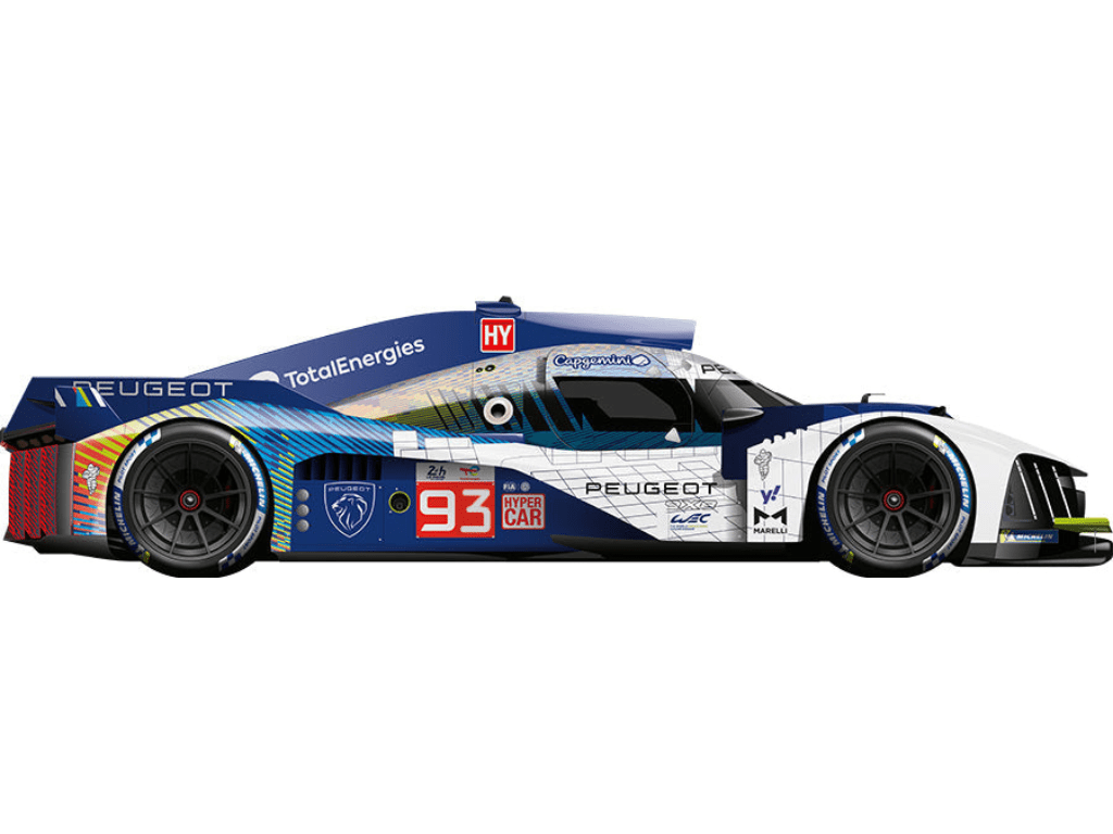 Scaleauto | Peugeot 9X8 | #93 Peugeot TotalEnergies - Le Mans 2023 Scaleauto | Peugeot 9X8 | #93 Peugeot TotalEnergies - Le Mans 2023