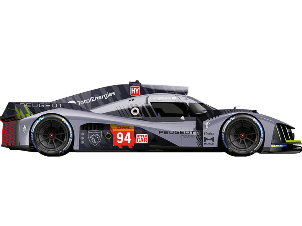 Scaleauto | Peugeot 9X8 | #94 Peugeot TotalEnergies - WEC 2022 | PRO Series | PRE - ORDER - SC - 6374