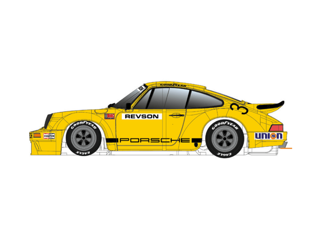 Scaleauto | Porsche 911 Carrera RSR 3.0 | #3 Peter Revson - IROC 1973 - 1974 | Home Series | PRE - ORDER - SC - 6392
