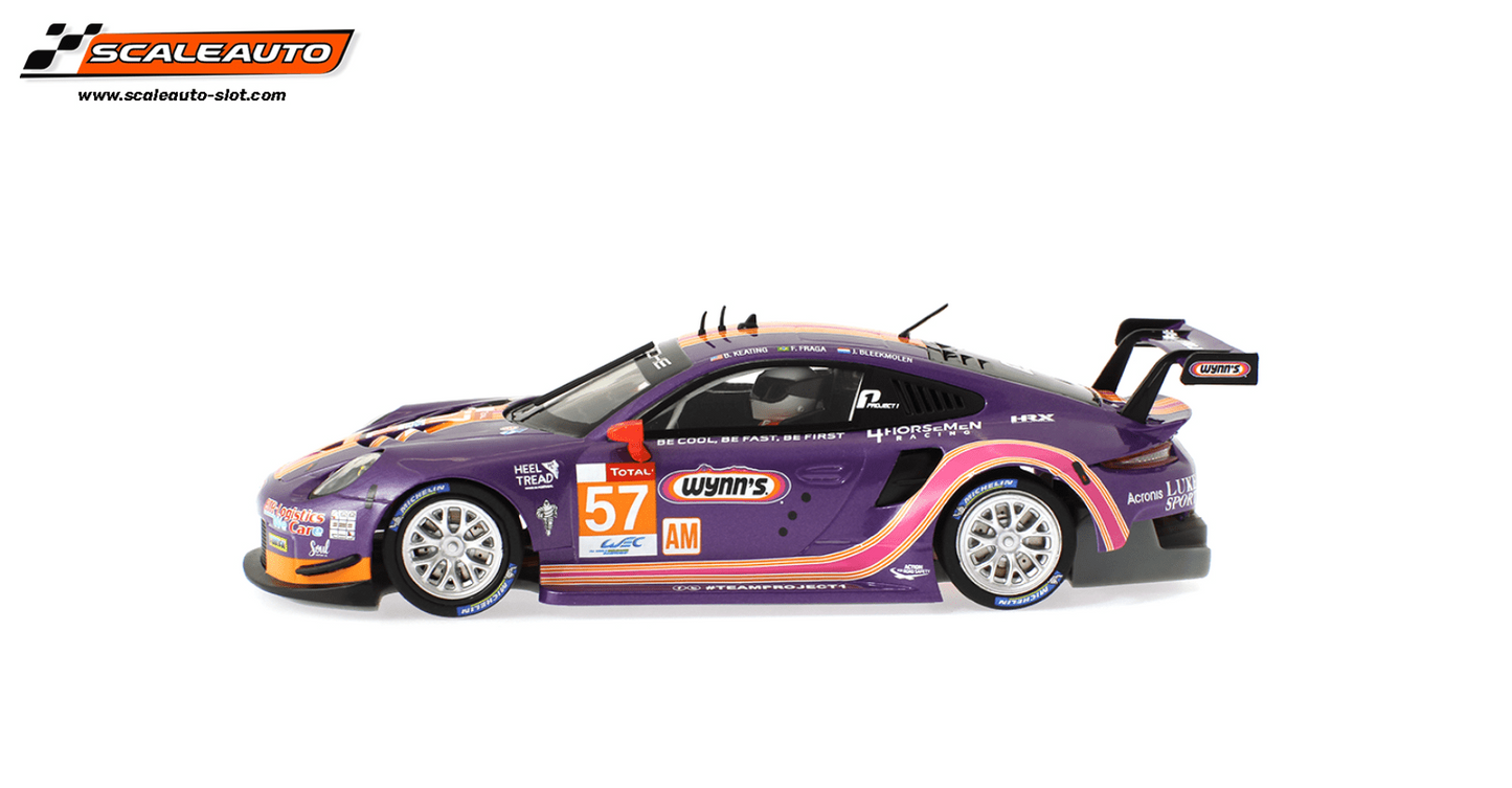 Scaleauto - Porsche 911 RSR - #57 Wynn’s - Le Mans 2020 - R Series - SC - 6297R