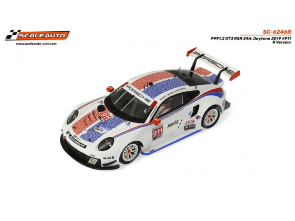 Scaleauto | Porsche 911 RSR | #911 Porsche GT Team - Daytona 2019 | R Series | SC - 6246R