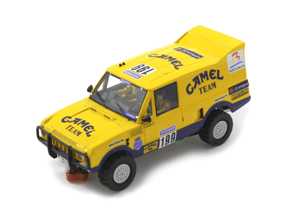 Scaleauto | Range Rover V8 Paris - Dakar | 199 Camel - Dakar Rally 1987 | Dakar 4WD Series | SC - 6099B