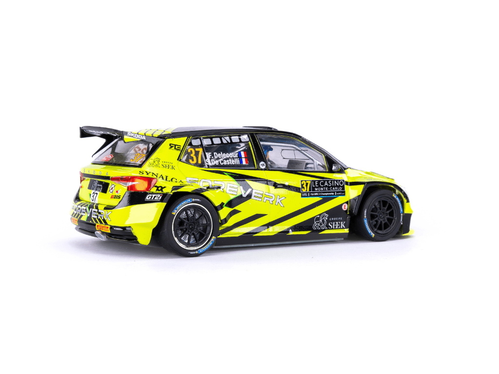 Scaleauto | Škoda Fabia RS Rally2 | 37 ForeverK - WRC 2023 | R 4WD Series | SC - 6446R